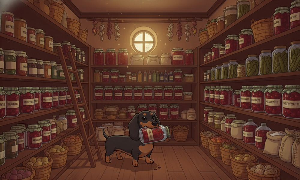 Pablo az éléskamrában